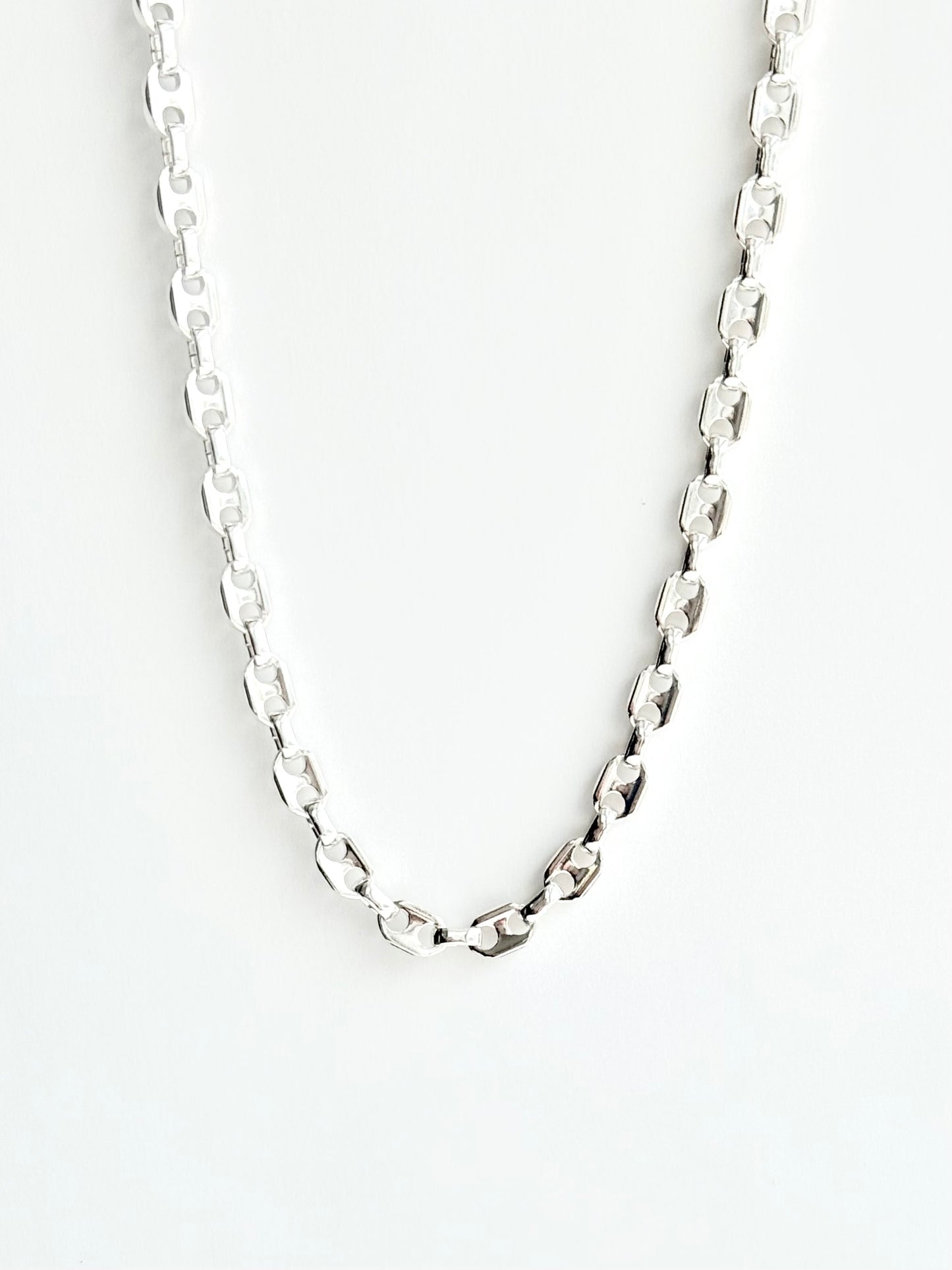 Sterling Silver Mariner 22 Chain Necklace Hannah Daye
