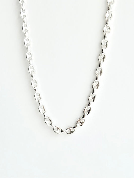 Sterling Silver Mariner 22 Chain Necklace Hannah Daye