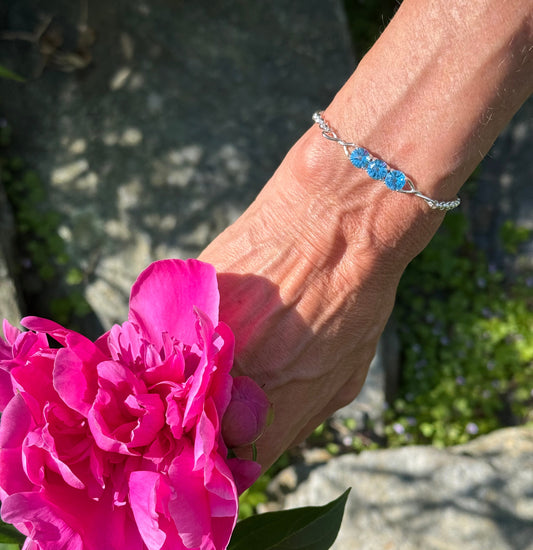 Brillante Bracelet - Swiss Blue Topaz