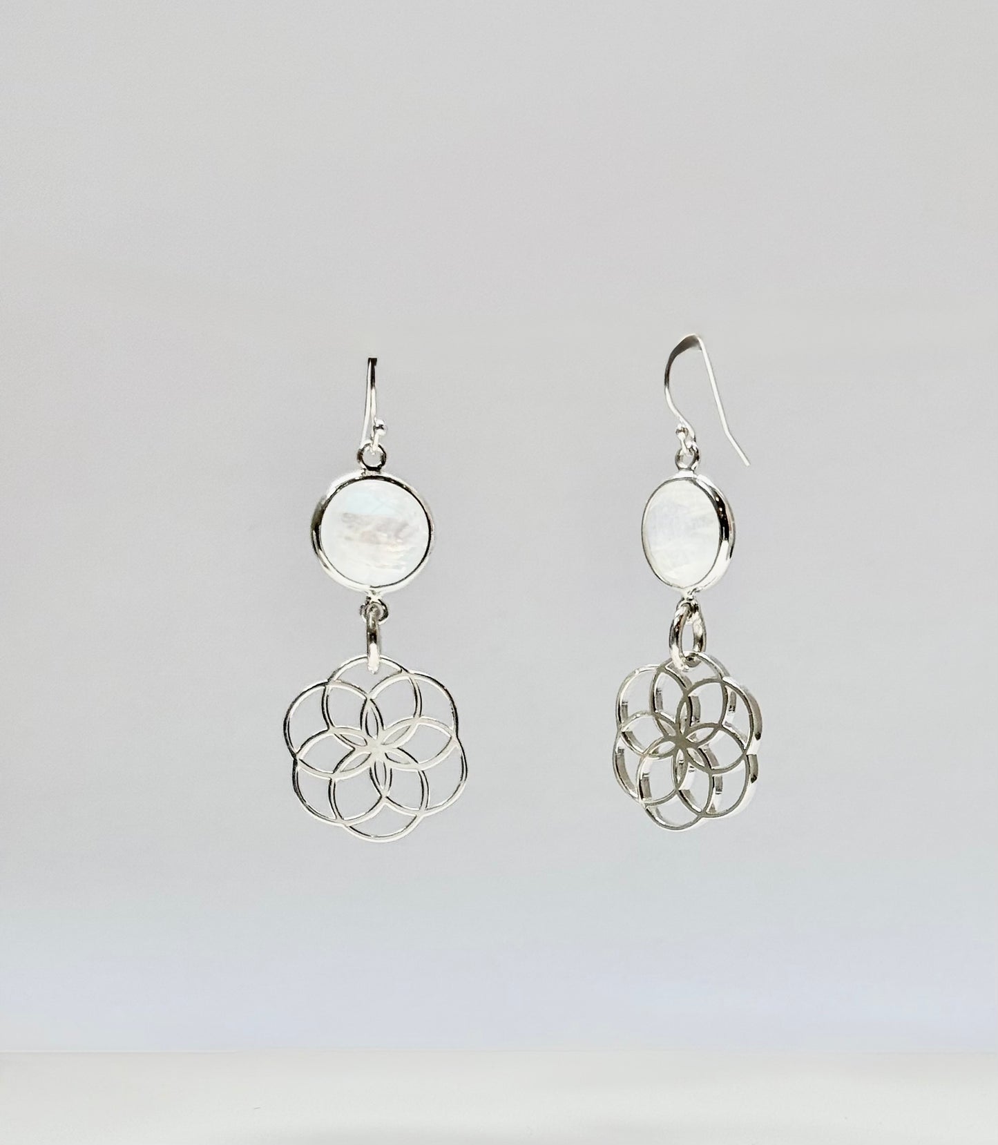 Cascade Earrings - Moonstone