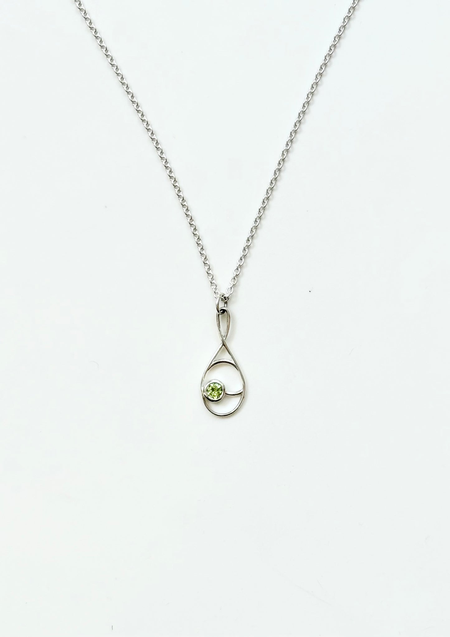 Deuce Tennis Peridot Pendant by Hannah Daye & Co
