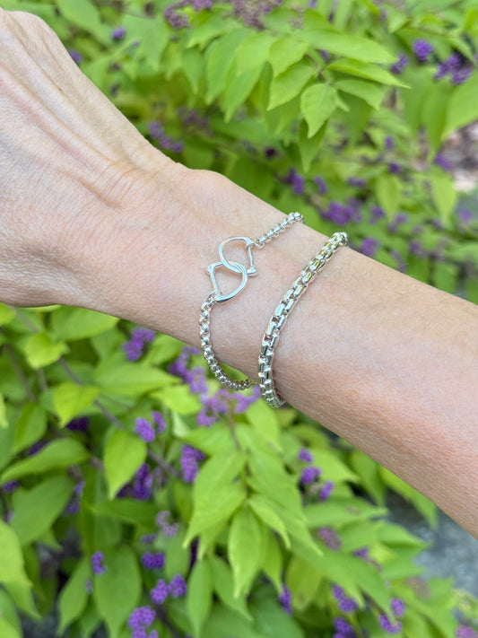 Equestrian D-Ring Bracelet