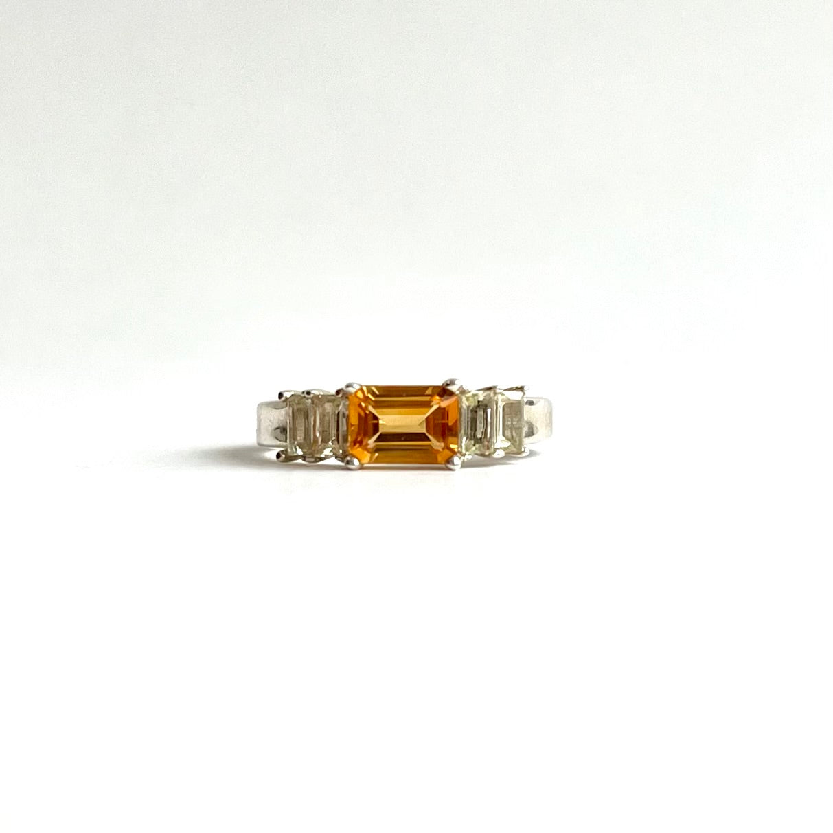 Lexi Band Ring - Citrine - Hannah Daye & Company