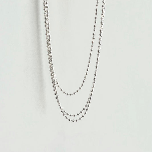 Sterling Silver Bead Chain by Hannah Daye jewelry