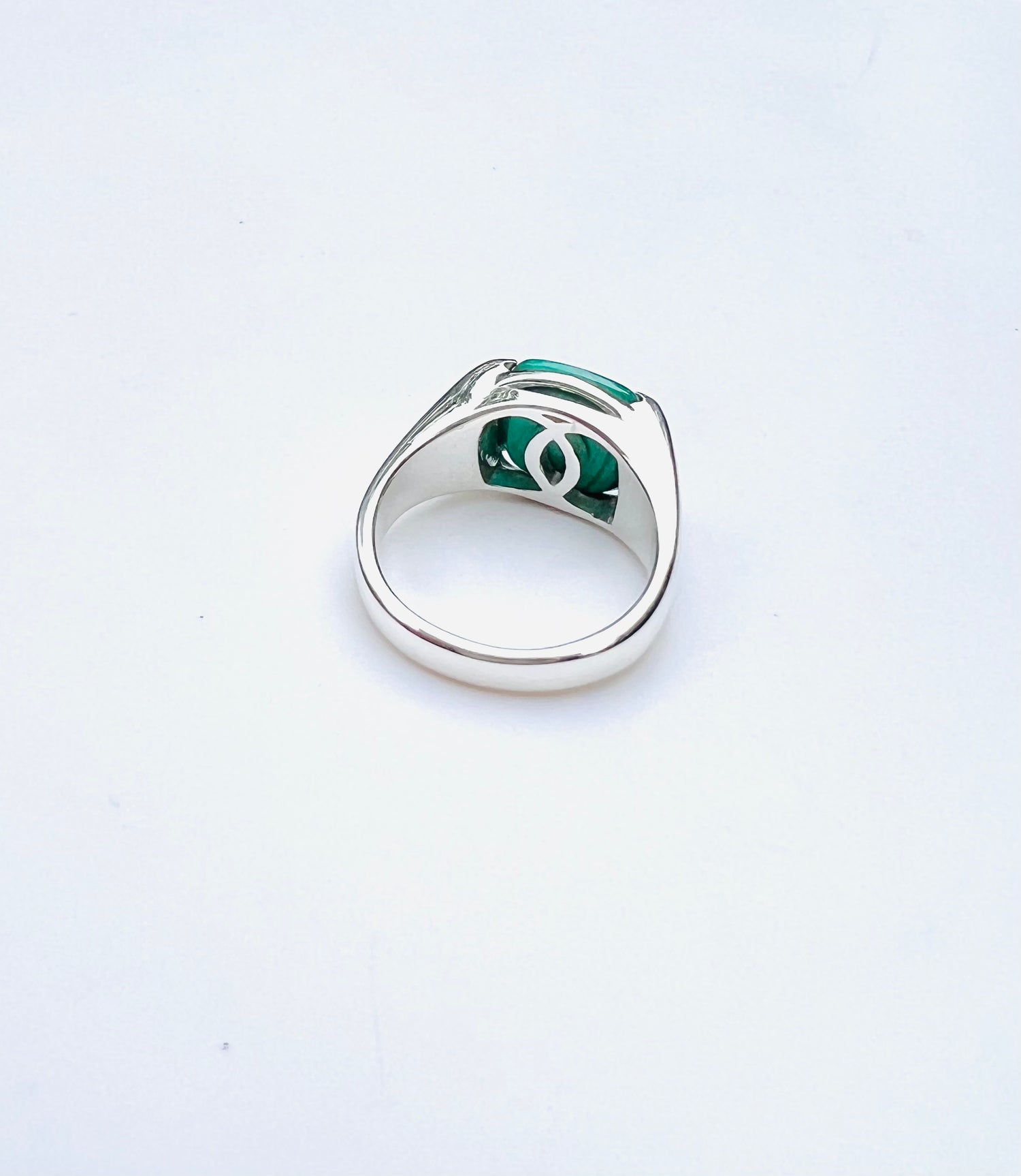 Inside view of Milan Piccolo Ring by Hannah Daye