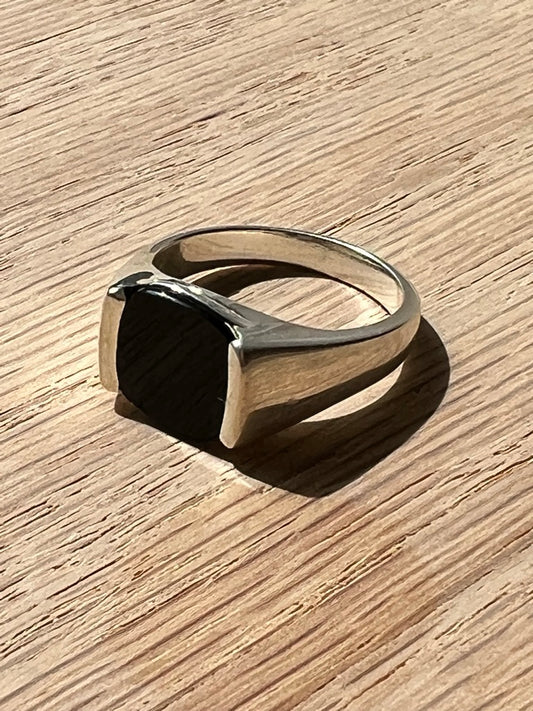 MIlan Piccolo Ring Black Onyx by Hannah Daye