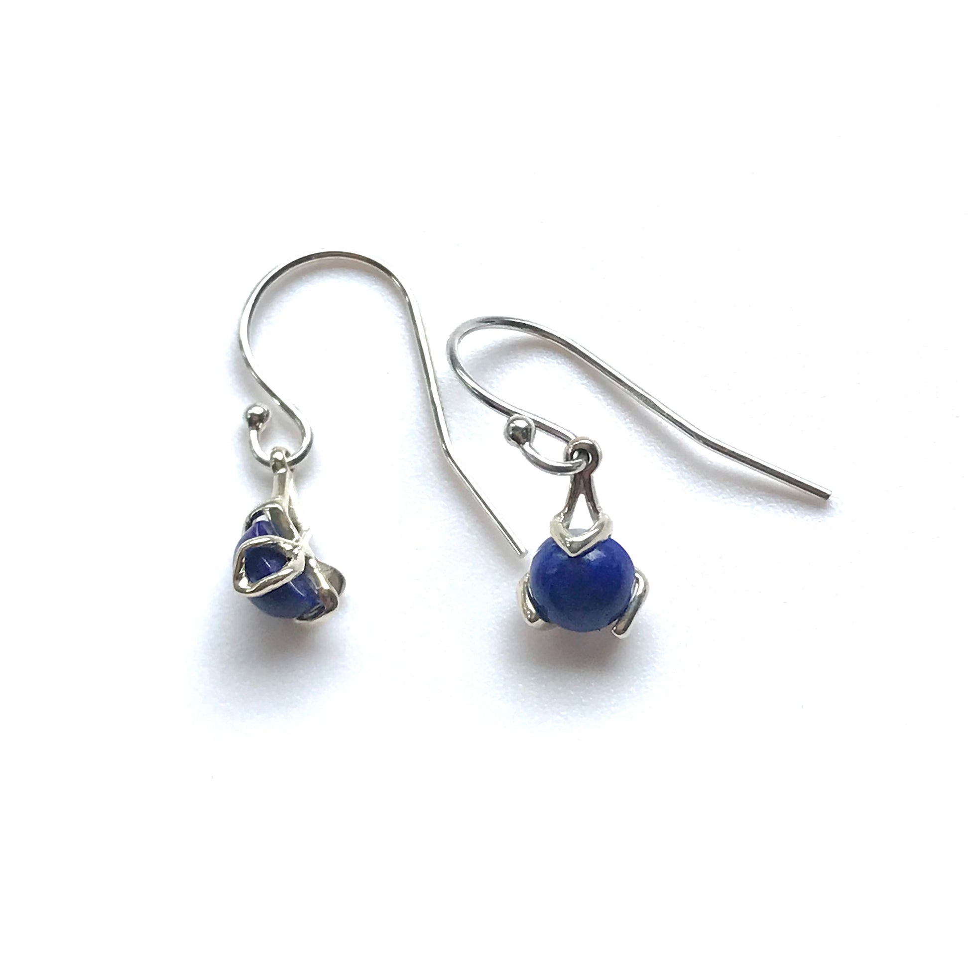 Fiore Drop Earrings - Lapis - Hannah Daye & Company
