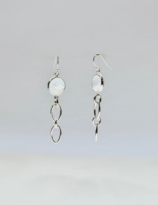 Cascade Earrings - Moonstone