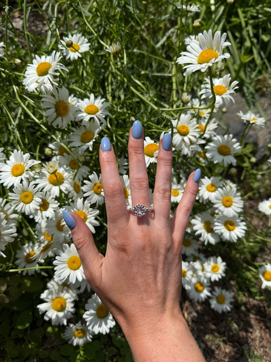 Poppy Ring - Rose Amethyst