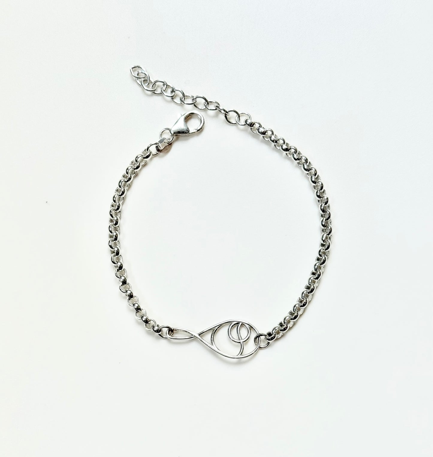 Deuce Tennis Bracelet sterling silver Hannah Daye original design