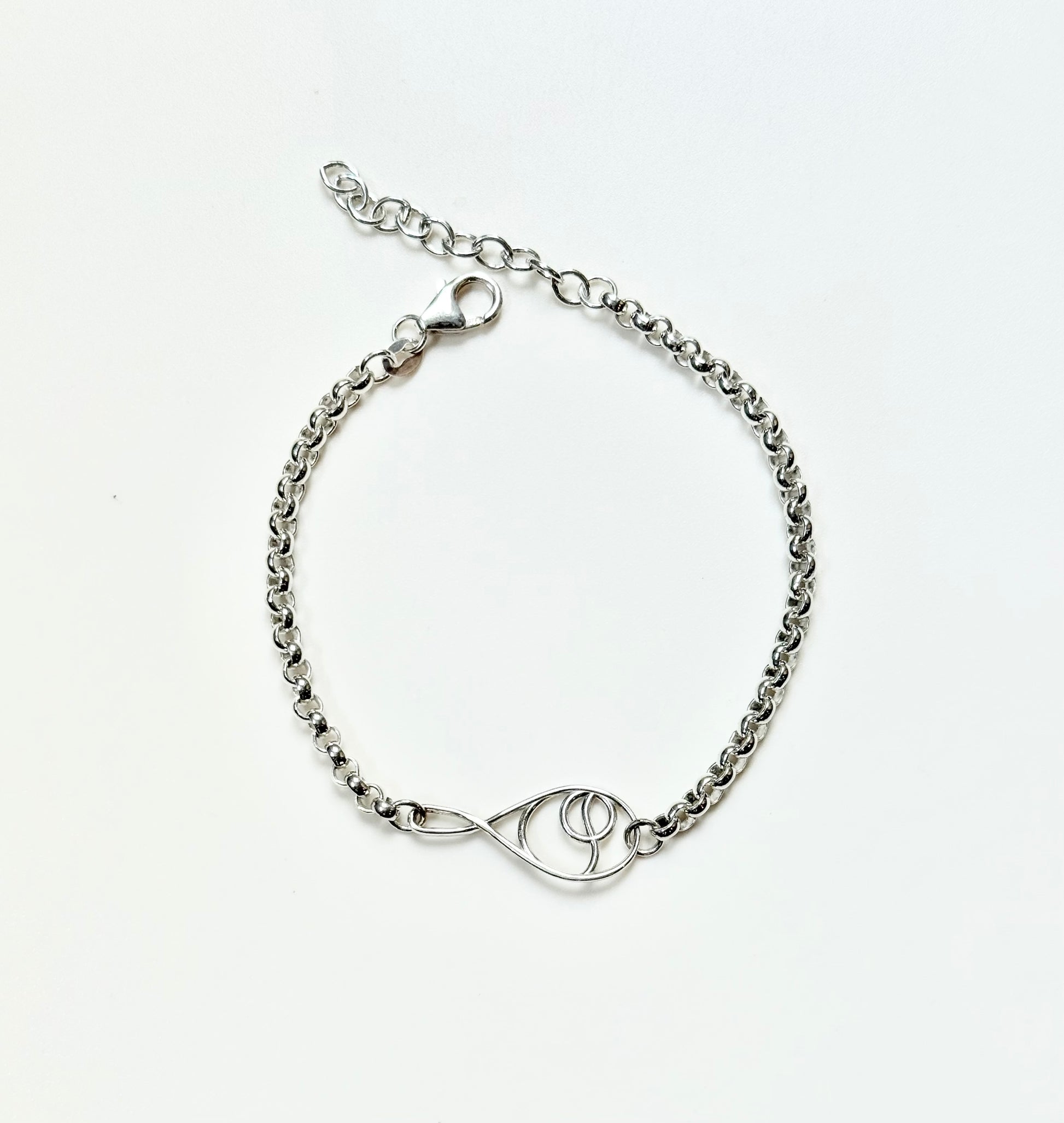 Deuce Tennis Bracelet sterling silver Hannah Daye original design