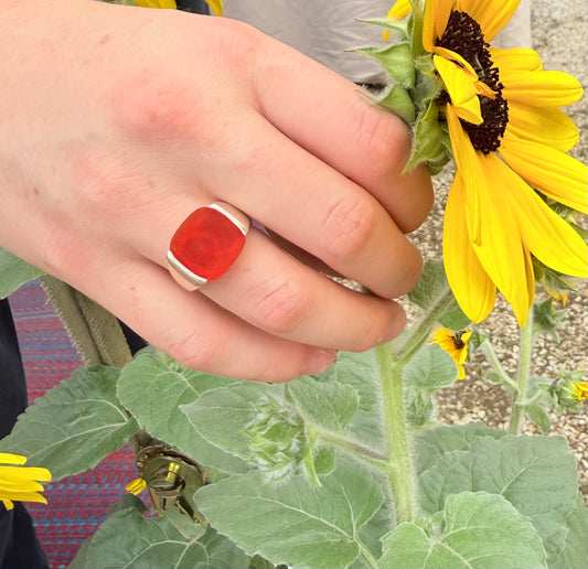 Milan Ring - Carnelian