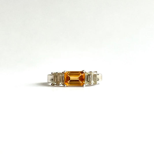 Lexi Band Ring - Citrine - Hannah Daye & Company