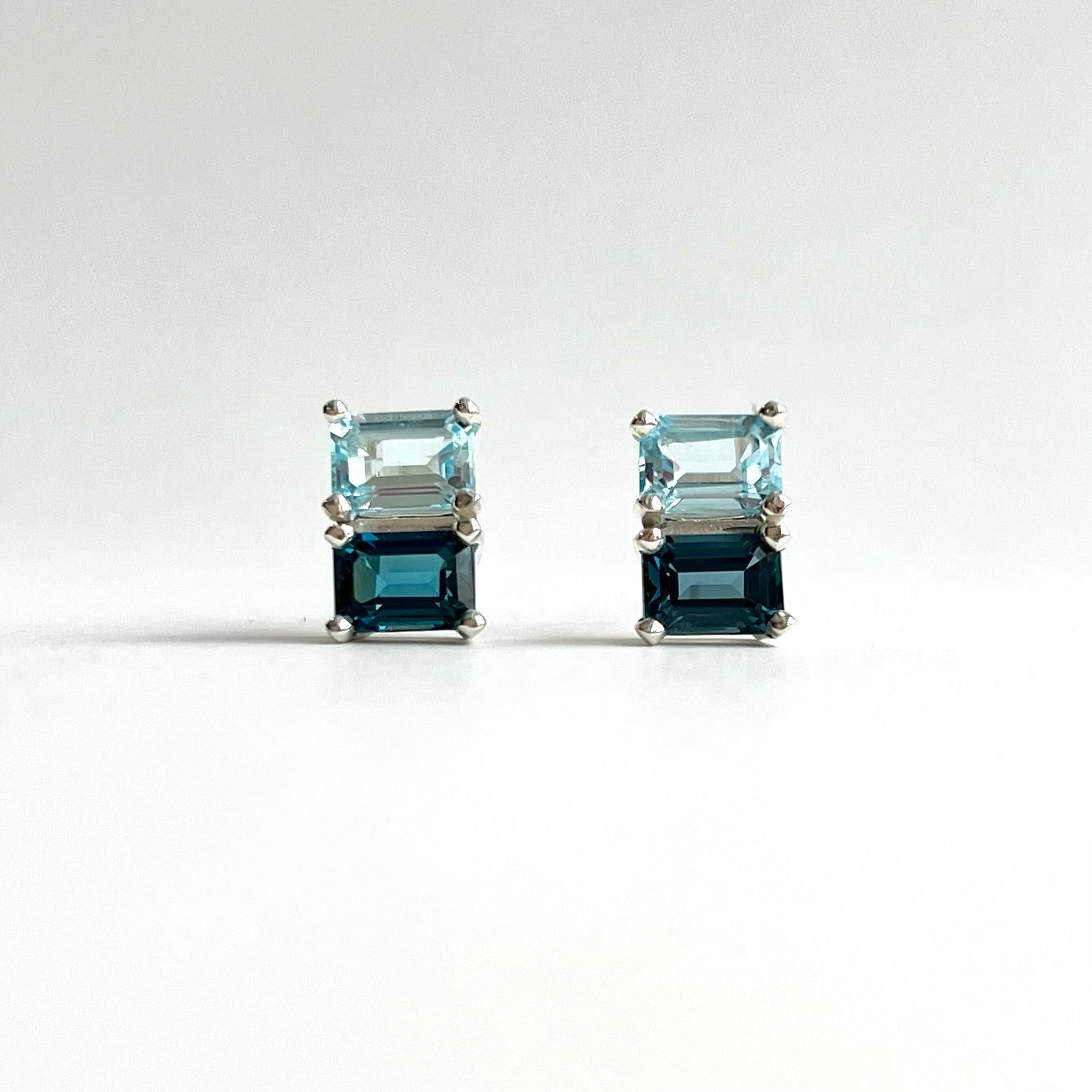 Lexington Earrings - Sky & London Blue Topaz - Hannah Daye & Company