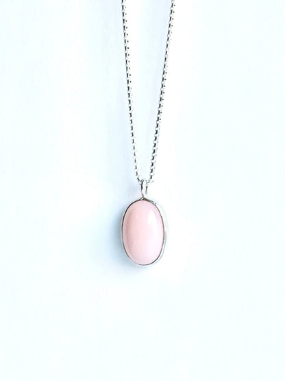 Oslo Pendant - Pink Opal - Hannah Daye & Company