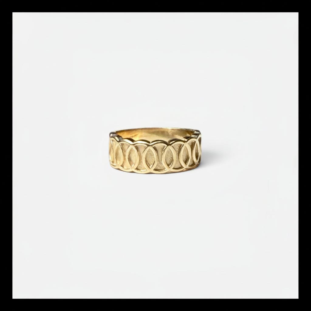 Oslo Band Ring 14k gold