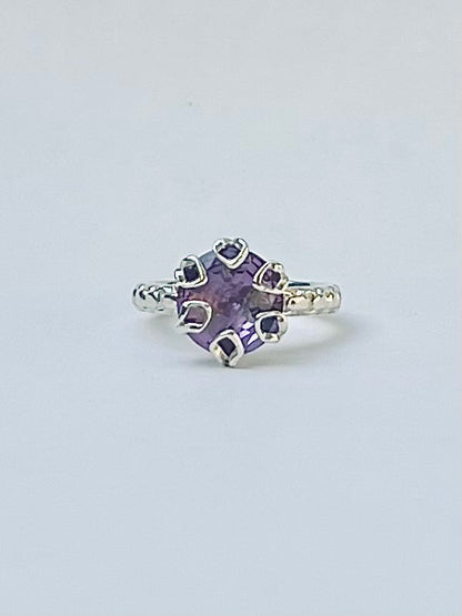 Poppy Ring - Amethyst - Hannah Daye & Company