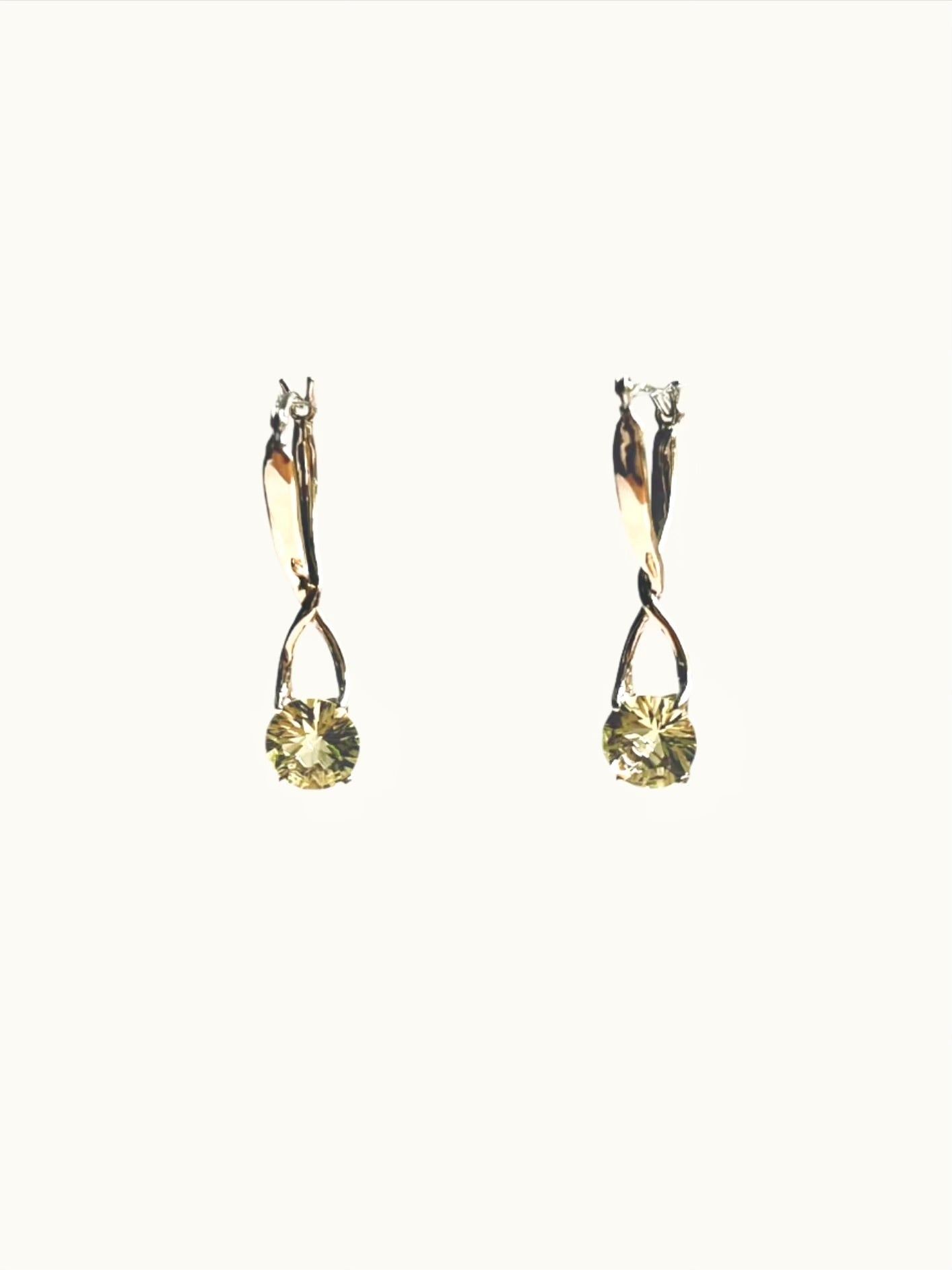 Brillante Earrings 14k Gold - Lemon Citrine - Hannah Daye & Company