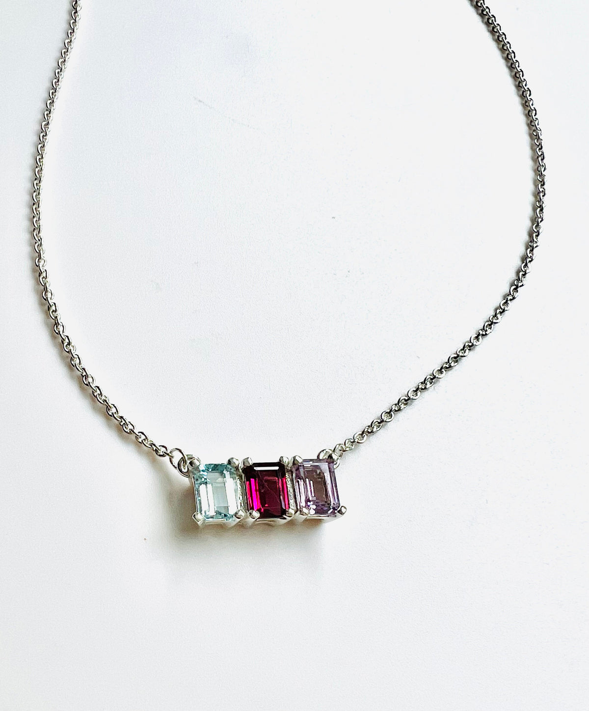 Lexington Triple Necklace - Various Gemstones - Hannah Daye & Company