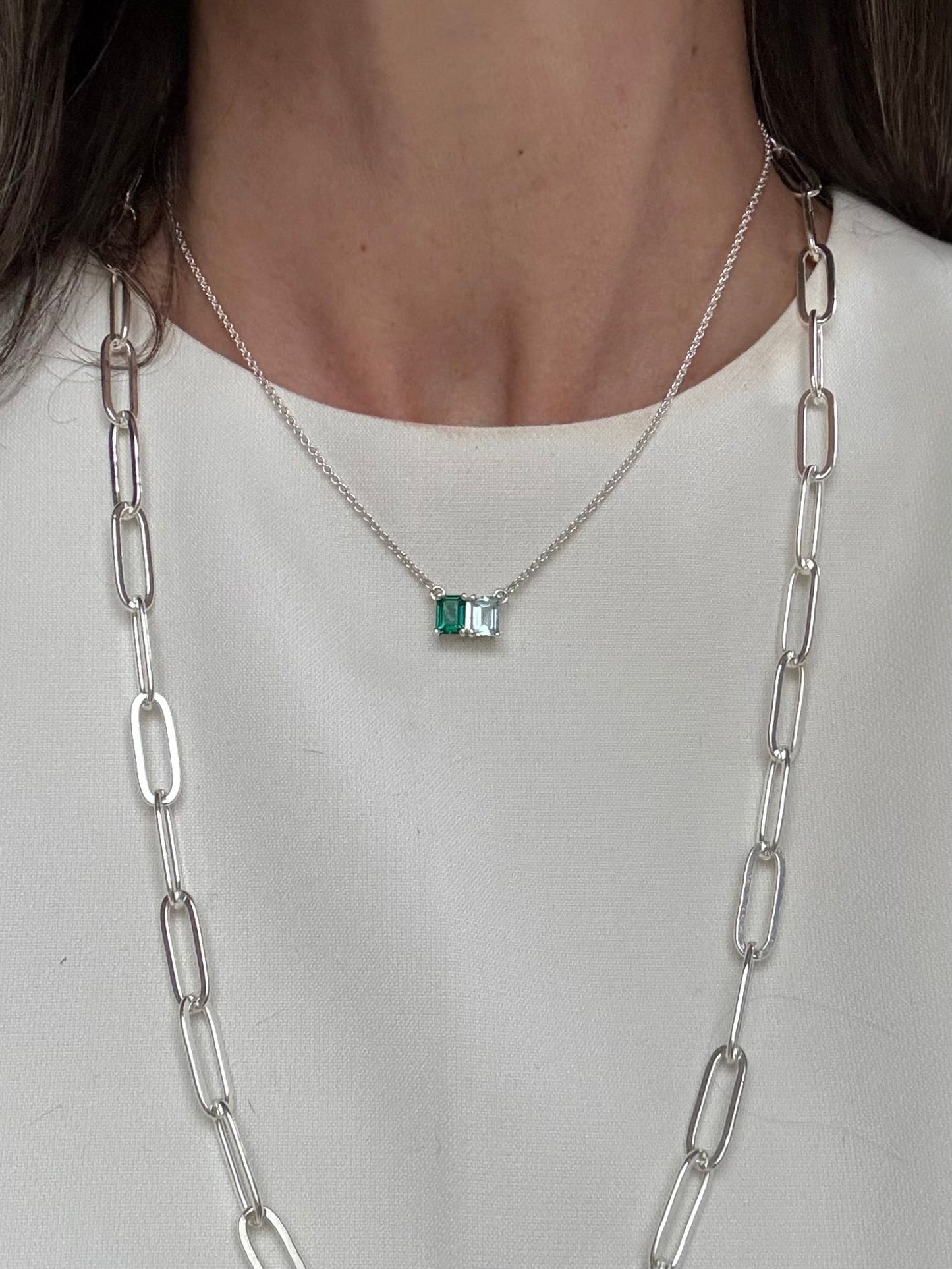 Paper - Clip Necklace - Hannah Daye & Company