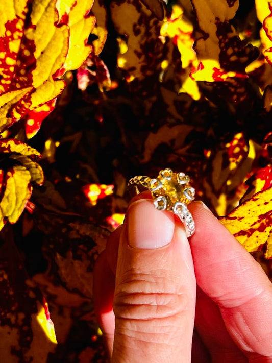 Poppy Ring - Citrine - Hannah Daye & Company