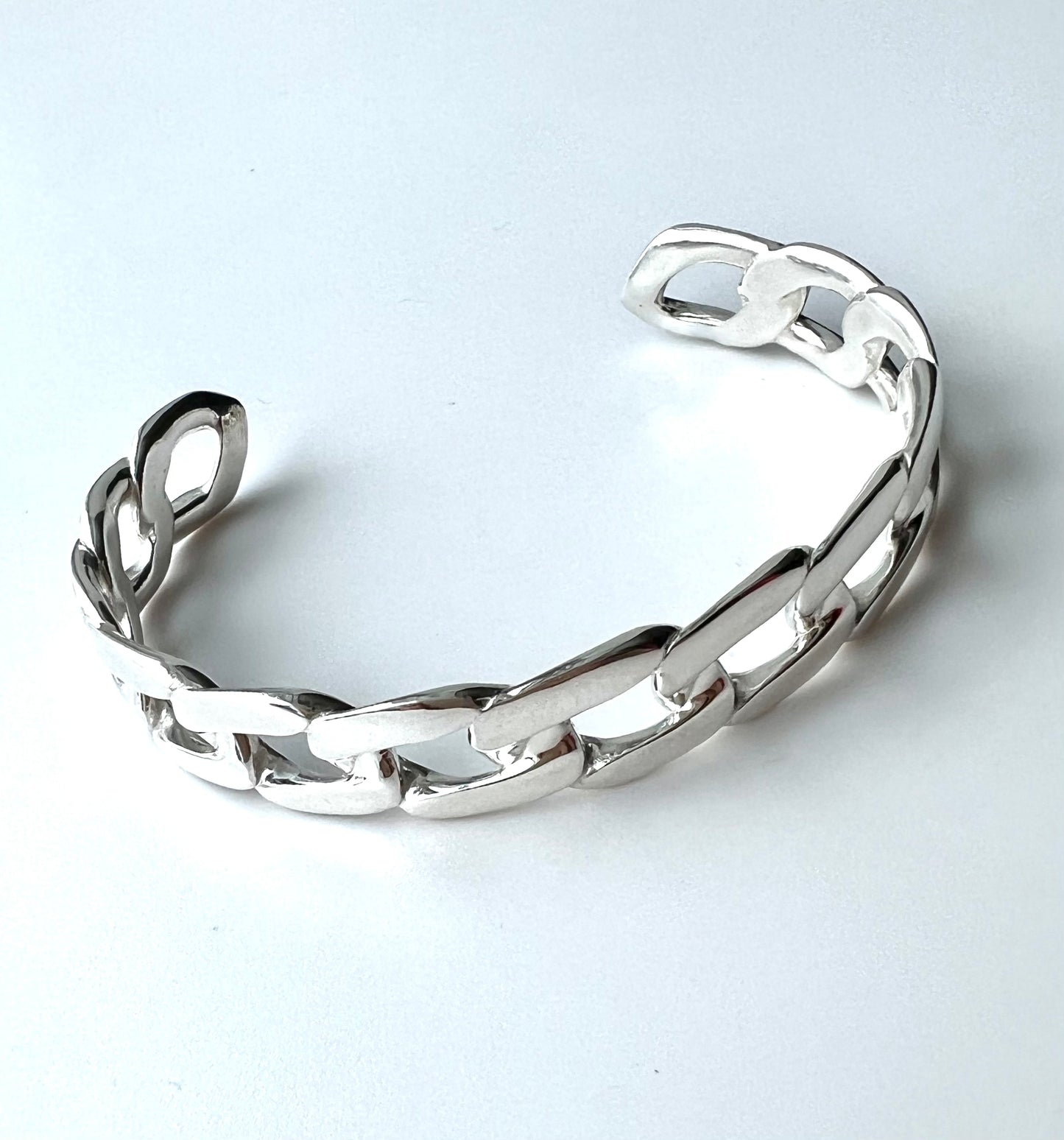 Bordillo Cuff Sterling Silver by Hannah Daye & Co