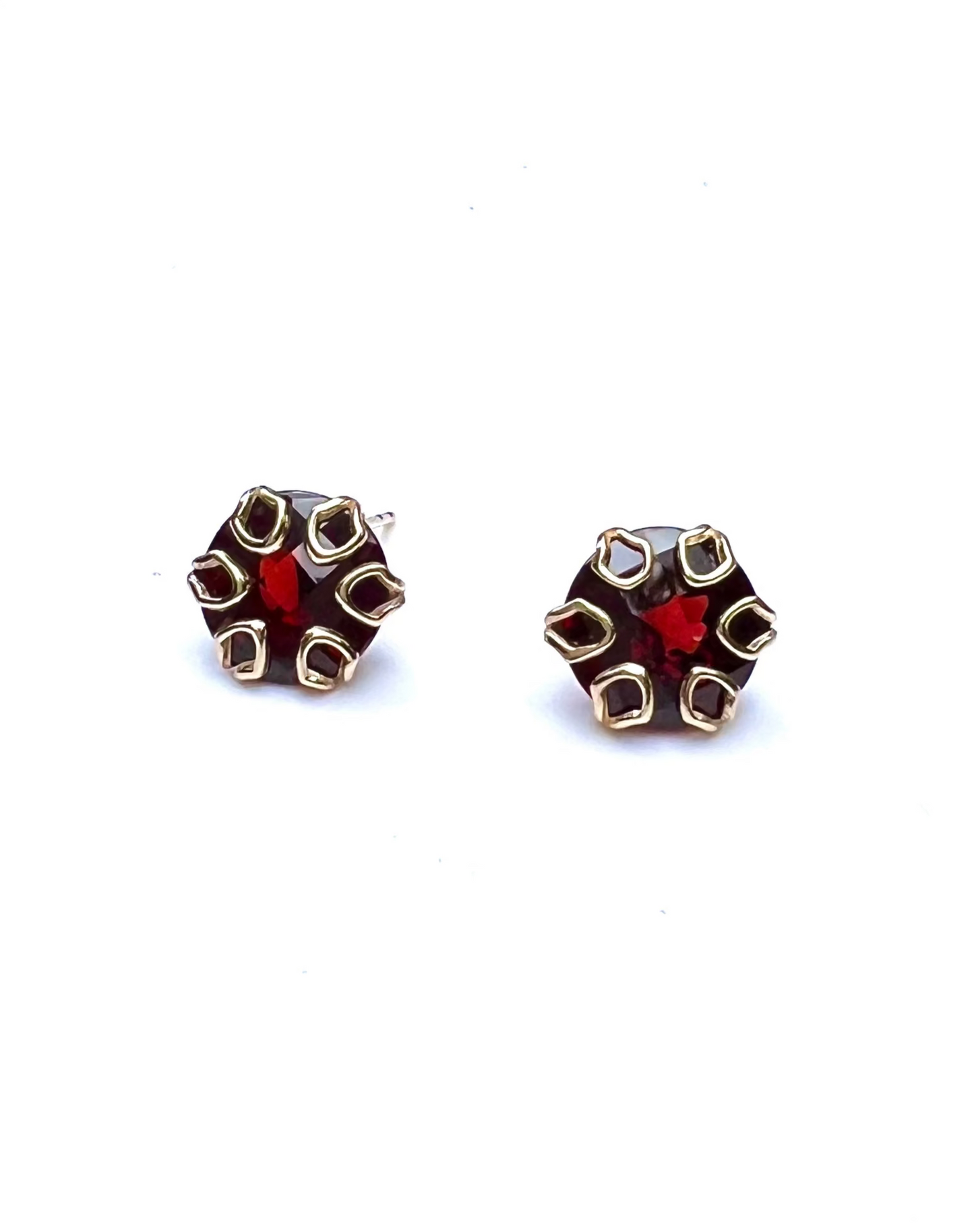 Poppy Earrings 14k Gold - Various Gemstones