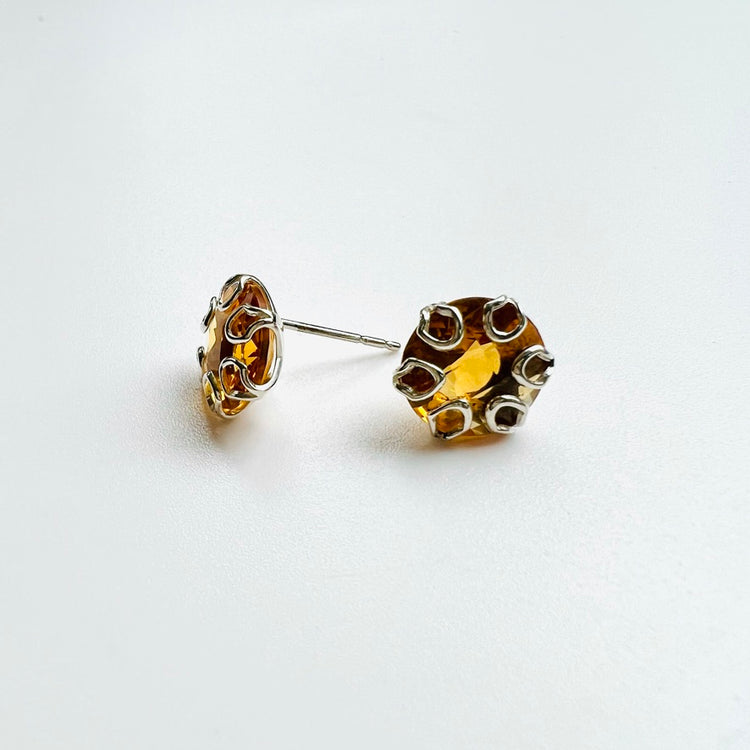 Poppy Earrings - Various Gemstones