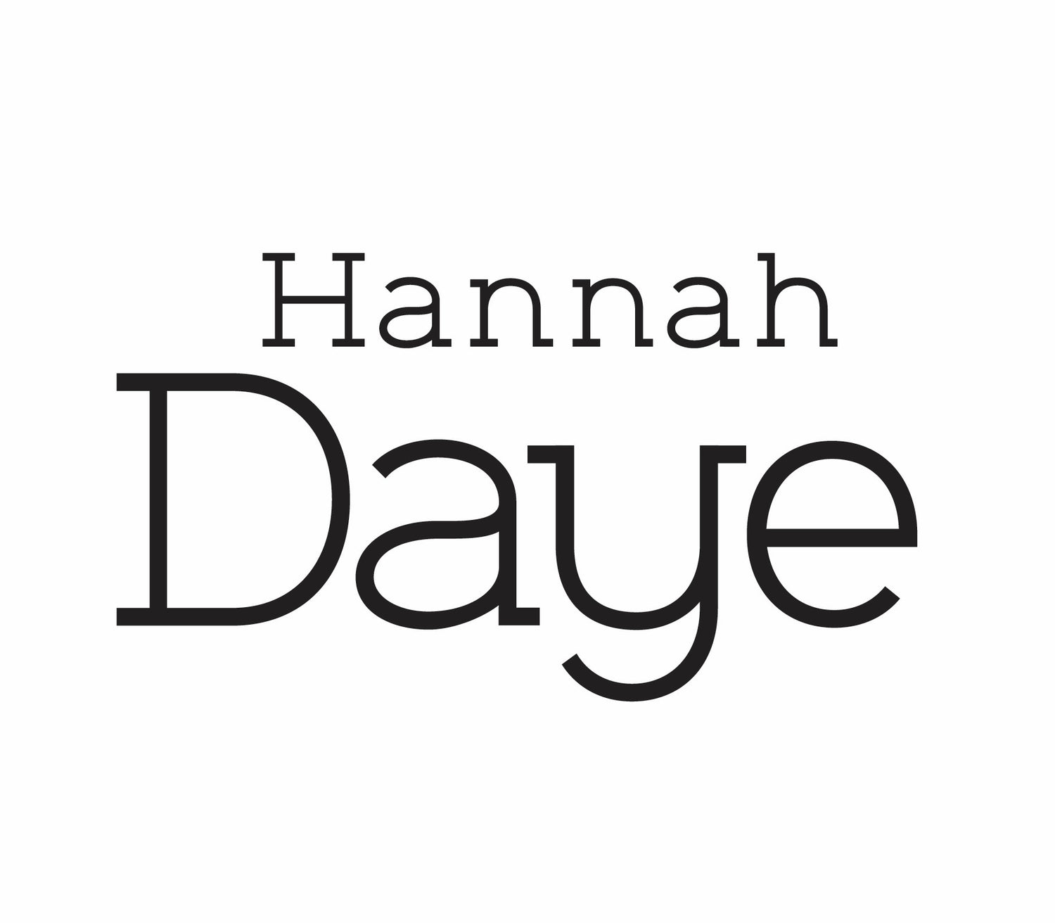 Hannah Daye Logo for Gift Card